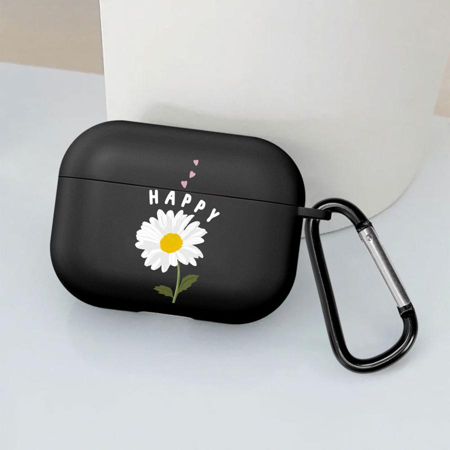 Cartoon Daisy Case For Airpods 4 Pro2 3 1 2 Pro3 Pro Earphone Cases Cover