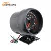 12V Tachometer Gauge 3.75'' Car Universal Black Tachometer Gauge 7color Inter Shift Light 0-8000 RPM Fit 4 6 8 Cylinder