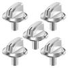 5Pcs/Set Gas Stove Rotary Switch Control Knobs Replacement Parts For Frigidaire Oven Gas Range Accessories 5304504839, AP6997304