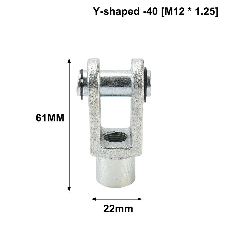 1 Piece SC Standard Cylinder Y-type Fitting With Pin Connector MAL/MA Cylinder Pneumatic Components DIY Accessories