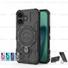 Magnetic Wireless Charge Cover For iPhone 17 Pro Max 17 Air Phone Holder Full Back Case For iPhone 17 Cover For iPhone 17 Case
