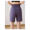 Sommer Damen Lockere Gymnastikshorts mit Taschen Schnelltrocknend Laufen Yoga Workout Sportshorts Outdoor-Sport