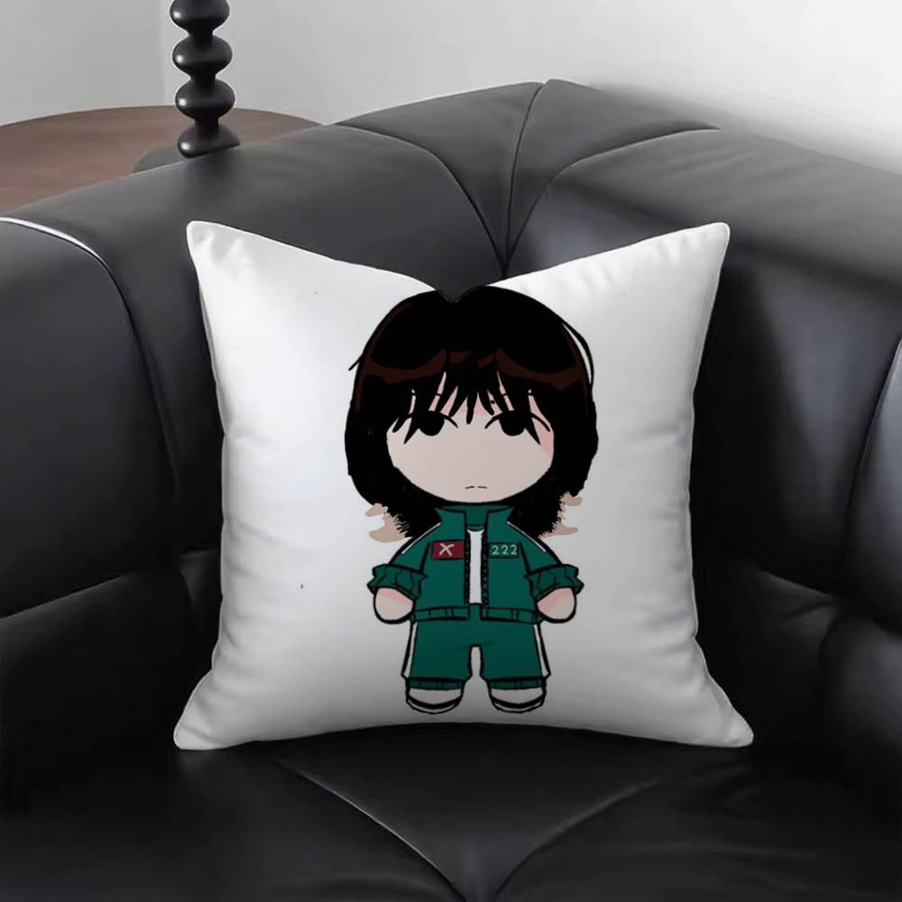 1pc Cute TV S-q G-games Pillow Case Square Bedroom Sofa Leisure Comfort Cushion Car Living Room Home Decoration