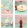 Silikon Mini Spatula Kavanoz Kazıyıcı Kepçe Ucu Uzun Çift Başlı Kozmetik Kaşığı