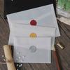 10Pcs Self Adhesive Wedding Invitation Seal Decals DIY Envelope Seal Stickers Wax Seal Stickers