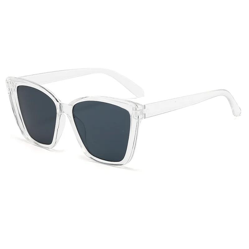 

Ins Vintage Cat Eye Sunglasses Women Square Small Frame Sun Glasses Female Brand Designer Retro Shades Fashion As Picture
