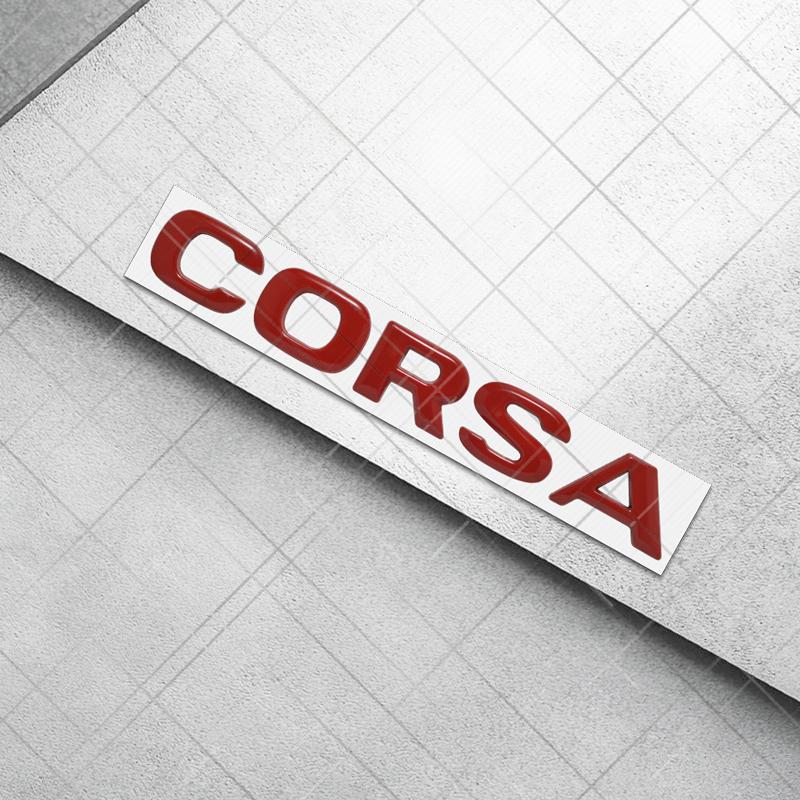 Metall 3D Für OPEL Corsa Logo Astra Adam Insignia GTC Movano Zafira Auto Styling Heckklappe Buchstaben Emblem Aufkleber Auto Zubehör