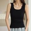 Solid Color Sling Vest Women's Inner Backing Black and White New Summer Slim-fit Outer Wear Anti-light Top