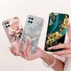 For Oppo A54 4G Case CPH2239 Luxury Butterfly Painted Cover Soft Silicone Phone Case For Oppo A54 5G A 54 s OppoA54s Fundas Bags