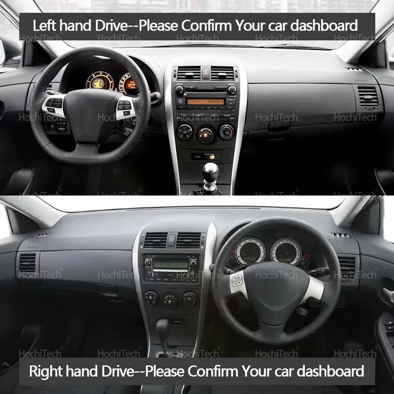 For Toyota Corolla E140 2007 2008 2009 2010-2013 Accessories Dash Board Sunshade Carpet Dashboard Cover Protective Pad