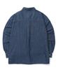 COLUMBIA UNIVERSITY Sl-Label Big Pocket Denim Shirts Midnight Denim