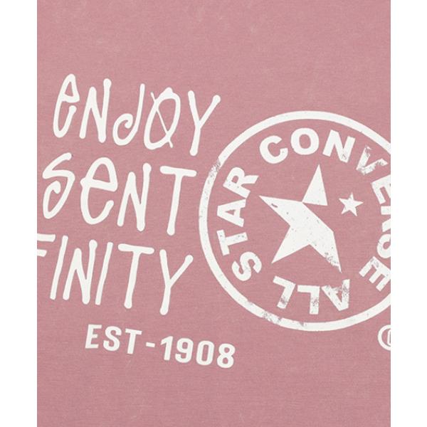 Converse Unisex Vurbige Logo Washing T shirT Loose fiT Lail