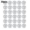 30Pcs Iron Round Car Seat Clamping Plate Washer Cover Mounting Clips Heat Shield Insulation Gasket Pad Fixing Buckle