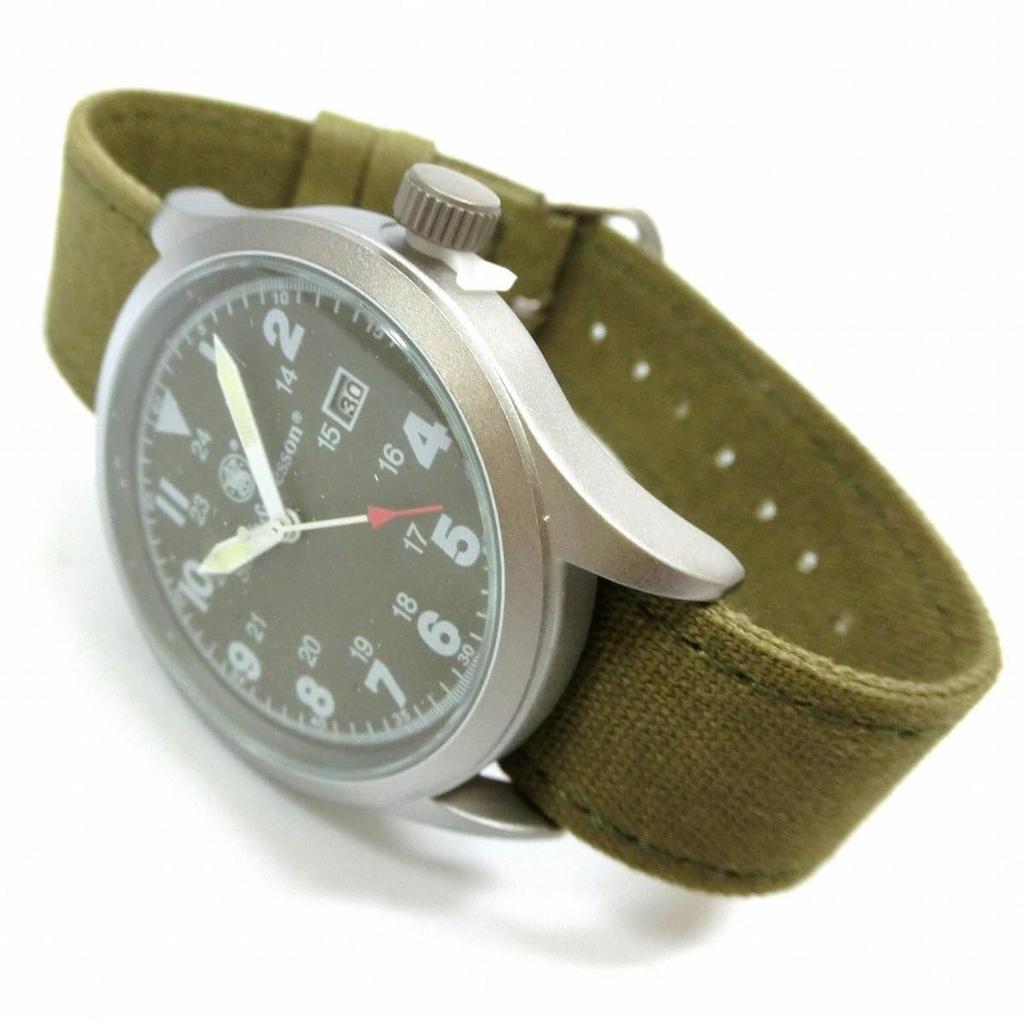 שעון צבאי סמית' אנד וסון [Smith & Wesson] & SWW-1464OD לגברים [פריט]