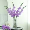 84cm Artificial Gladiolus Branch Real Touch Fake Flowers  Wedding Room Decoration