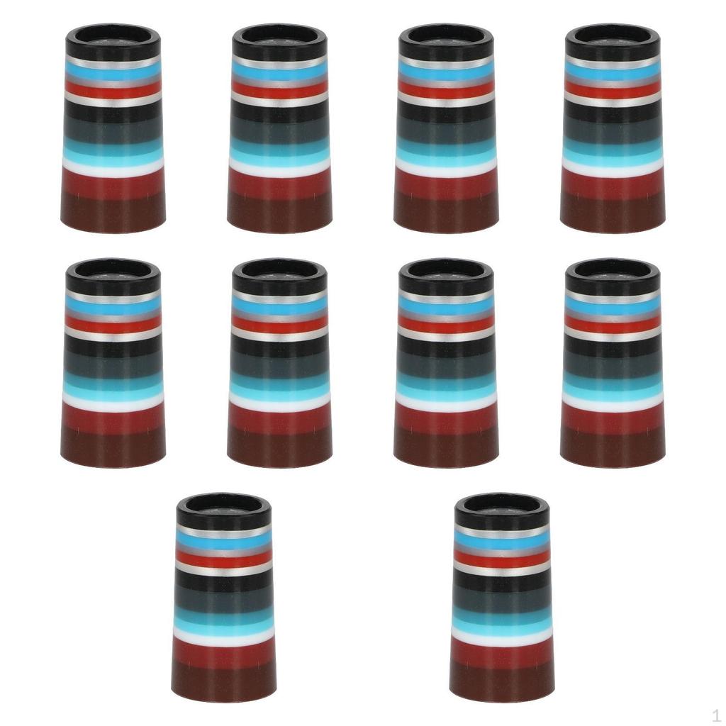 10 Golf Eisen Ferrulen für Taper Tip Wedge Schläger Reparaturteile Herren Damen