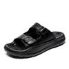 Fashion New Summer Mens Slippers Non-slip Soft Sole Half Drag Outdoor Male Sandals Fashionable Man Beach Shoes Casual Lightweight Slides