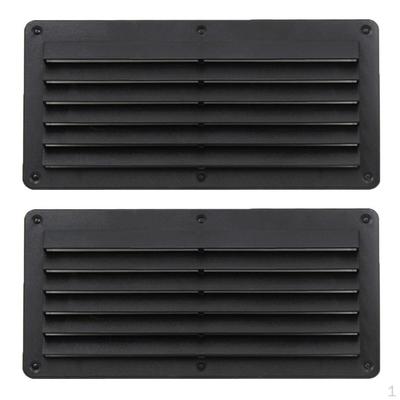 2x Boat RV Louver Vent Ventilation for Marine Yacht Caravan Door