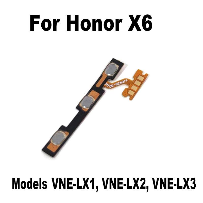For Huawei Honor X5 X6 X6S X7 X8 X9 X7a X8a X9a x6a x7b X6B x7c x9c 4G 5G Power Volume Button Switch On Off Key Flex Cable