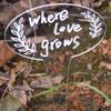 6/12pcs Plant Labels Acrylic Butterfly Garden Markers Waterproof Plant Marking Signs for Flowerpot Gardening Decoration