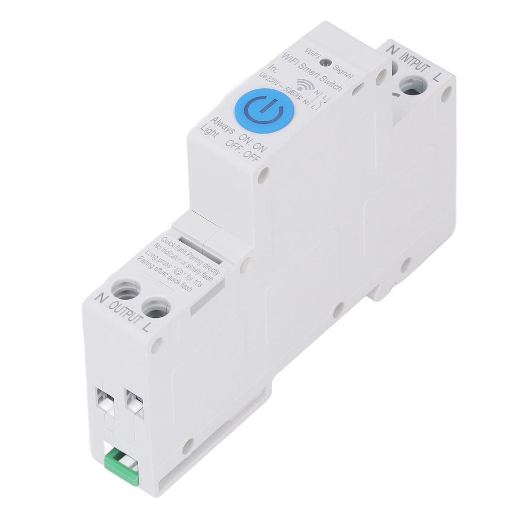 Timer Relay WiFi Remote Control Timing Switch Controller 1P 40A AC 230V for Home Appliances