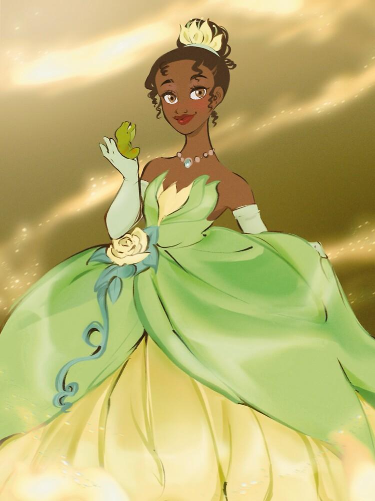 The Princess and the Frog Green dress Classic T-Shirt