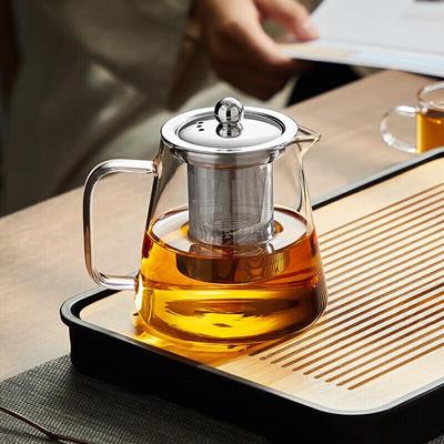 High Borosilicate Glass Brew & Boil Teapot