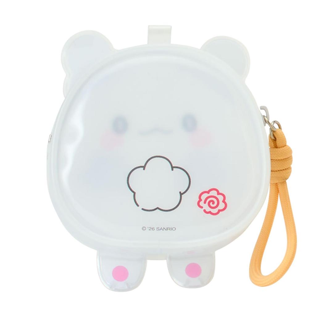 Sanrio Clear Pouch Set of 2 with a Hanamaru Ghost Suitable for ages 3 and up 764655 (Together Friend) - - -