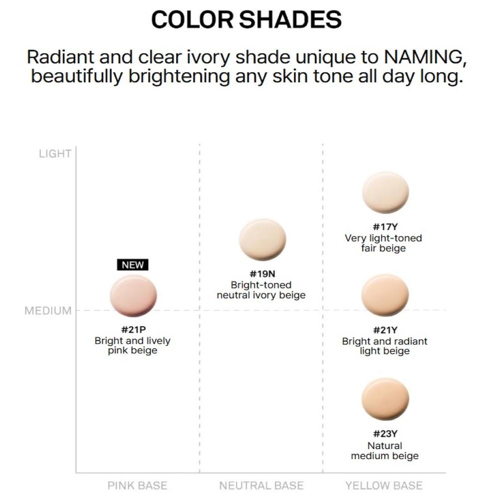 Naming . Layered Fit Cushion 12g SET (+Refill)
