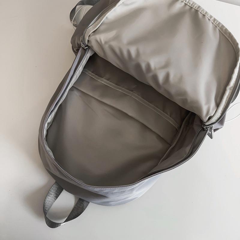 Schoolbag Backpack Men's Large Capacity Outdoor Travel High Value Junior High School Student High School Student School Bag Women's Casual Fashion 