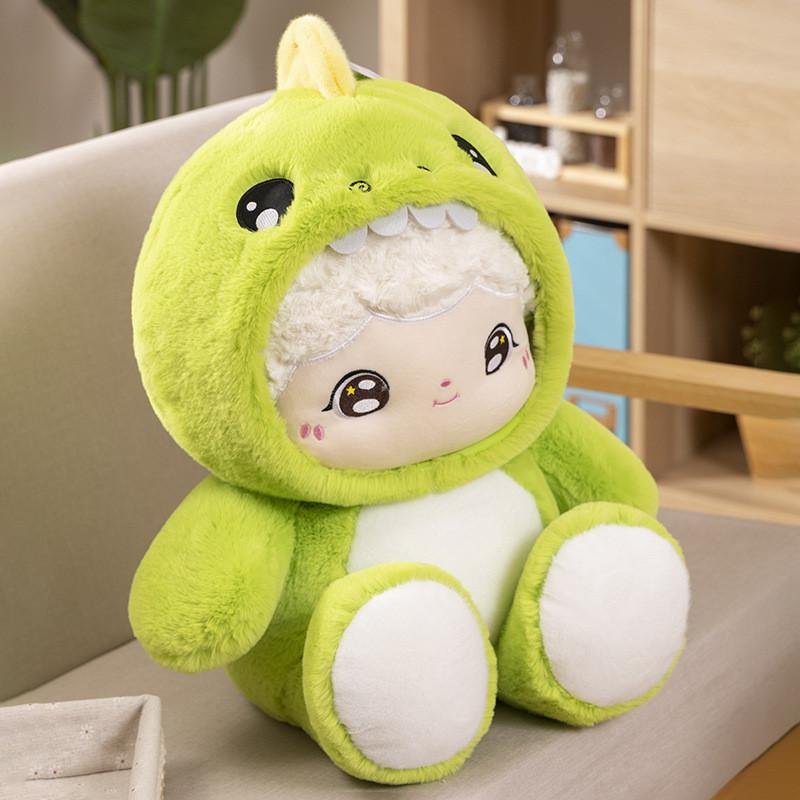 And Cozy Cute Long Plush Dolls With Rabbit Wolf Dinosaur And Panda Designs Animal
