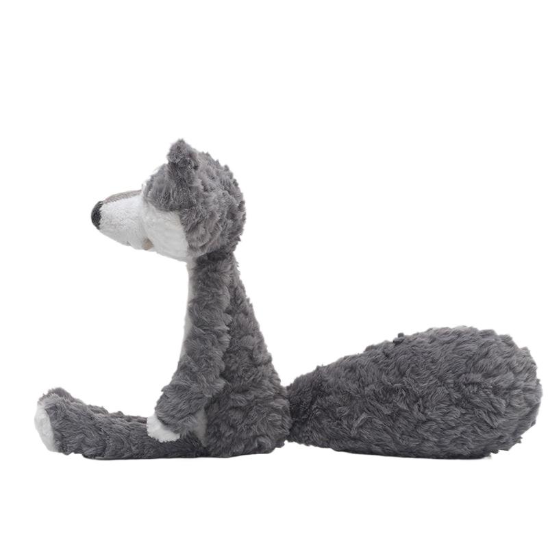 Doll New Little Gray Wolf Plush Toy Doll Gray Wolf Cute Doll Children's Doll
