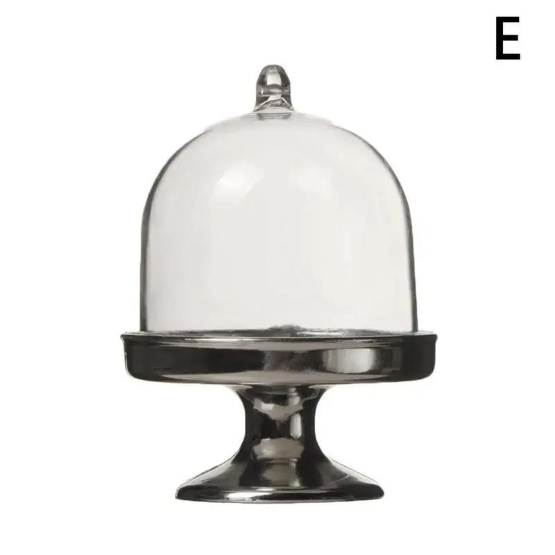 Transparente Plastik-Bonbonbox Mini Rund DIY Aufbewahrung Bonbonbox Kuchen Snackbox Geburtstagsgeschenk Dekorationsbox für Kinder