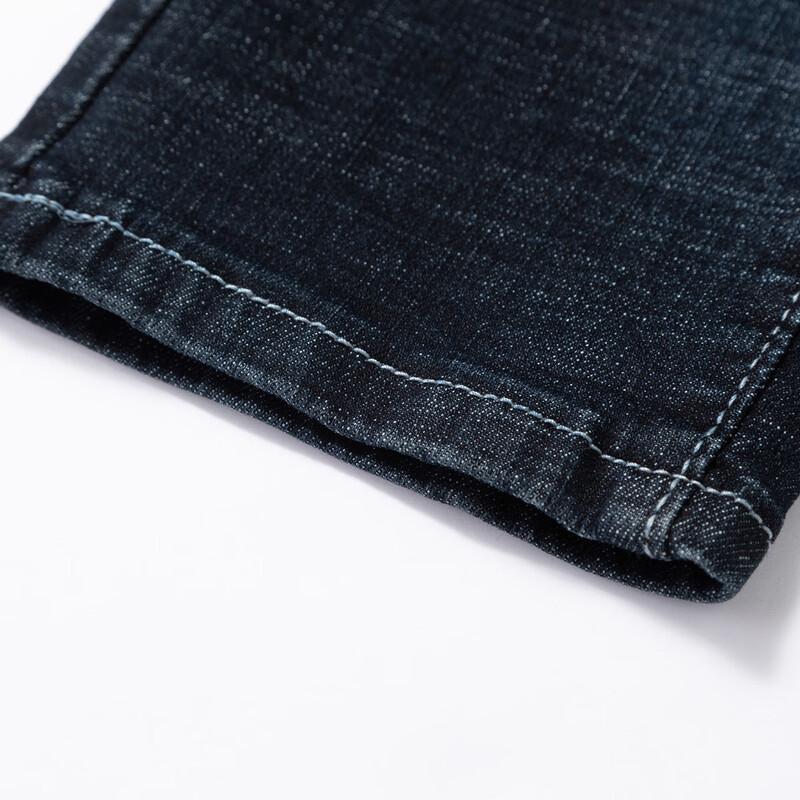 JEEP Men's Loose Straight-Leg Jeans