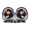 USB Cooling Fan for Car with 3 Speed,360 Degree Rotatable Double Head Fan,Strong Wind Electric Auto Car Fan