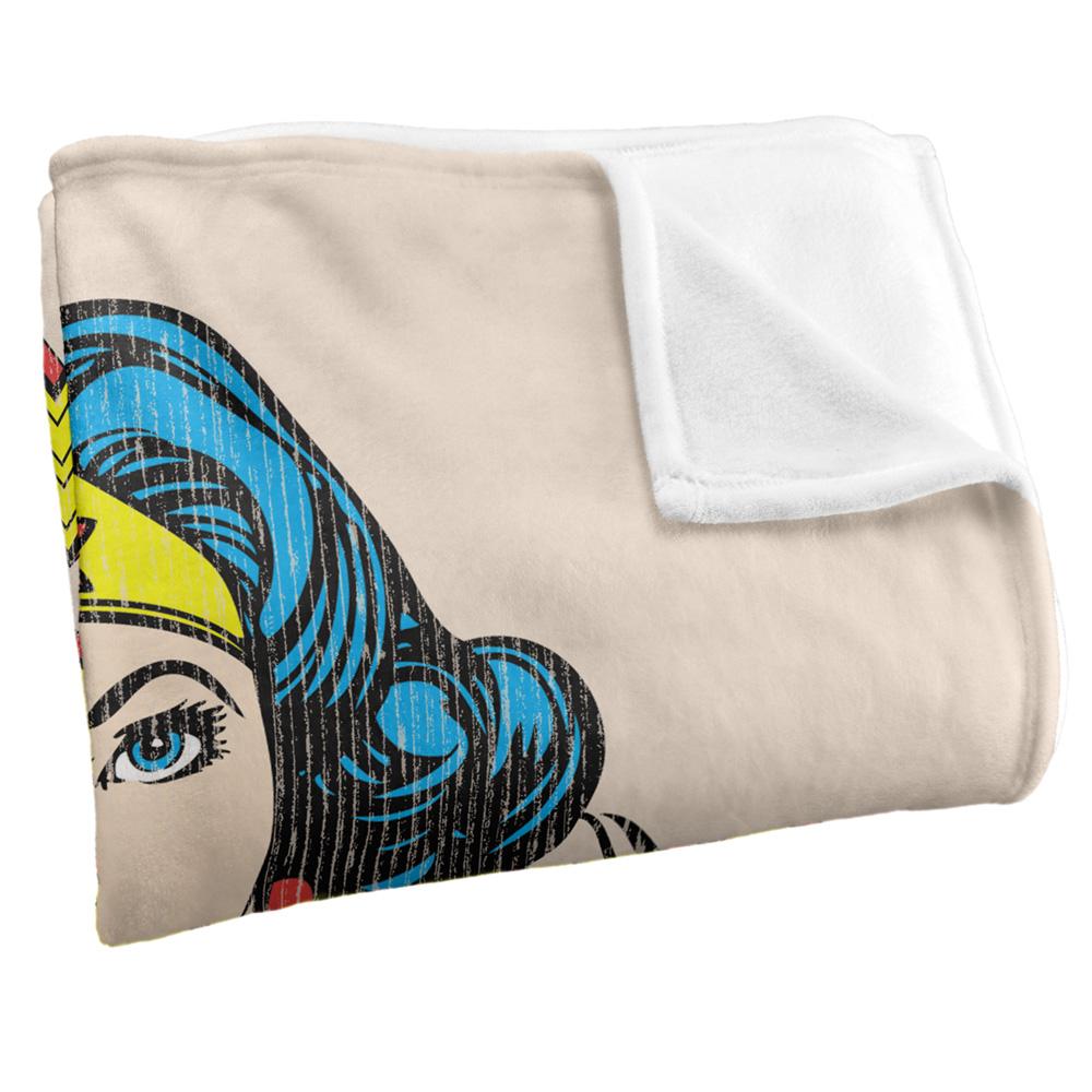 Wonder Woman Pose Blanket