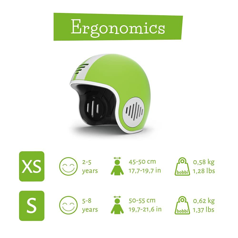 Chillafish Bobby Hardshell Size Cycling Sports Authentic Helmet, Small, Lime, Children's Helmet, CPHLS02LIM,