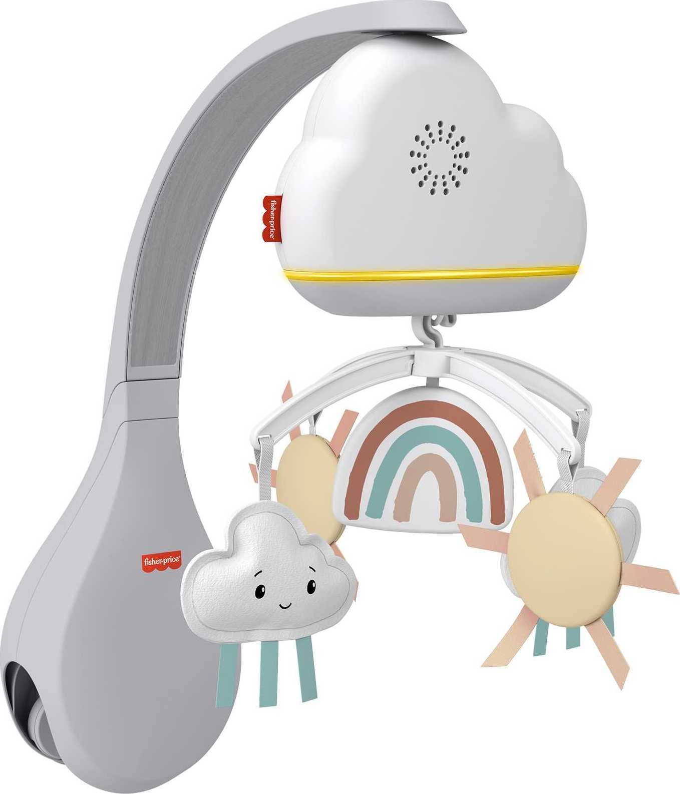 

Fisher-Price 2-Way Rainbow Shower Merry with Detachable Night Light for Babies (Birthday (0 Months) and Up) HBP40