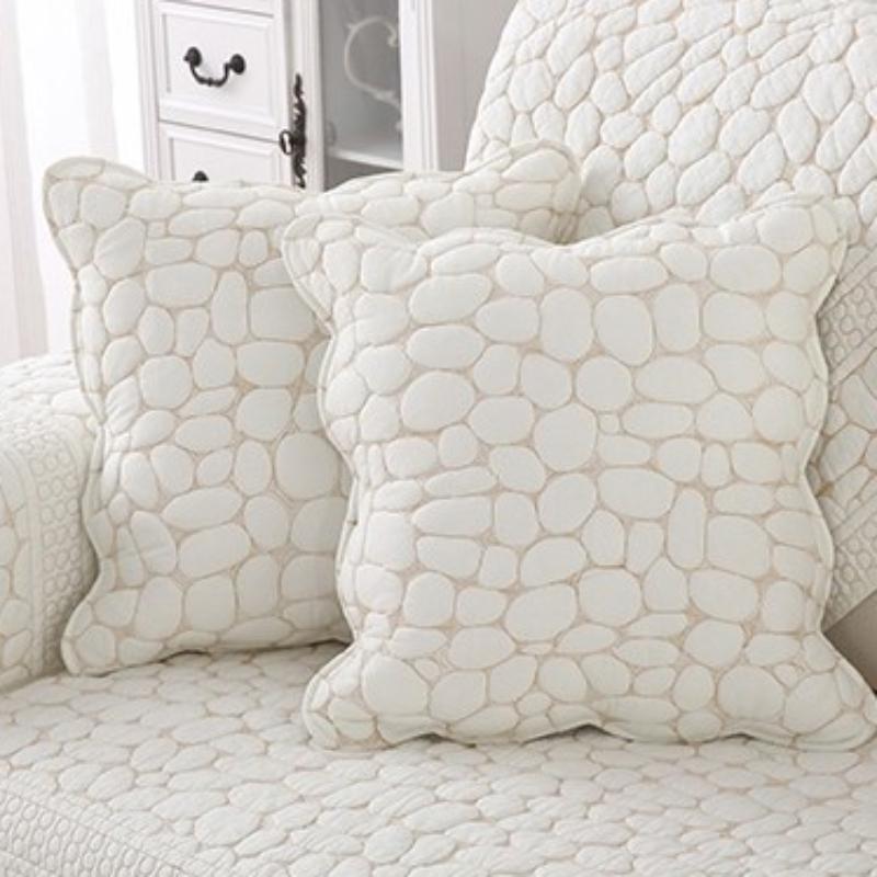 Versiune coreeană Covoraș de canapea cu două fețe, modern, universal pentru toate anotimpurile, cârpă pentru praf, proaspătă, anti-alunecare, eliberare de nisip pentru acasă