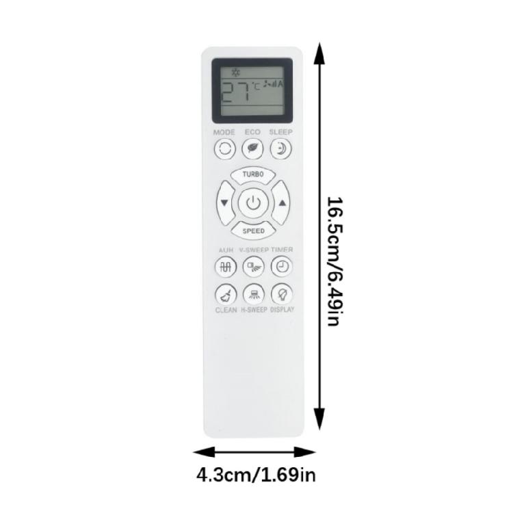 Portable Air Conditioner Remote Control Replacement for KKG26A-C1 Air Conditioning LCD Remote Controller Accessories