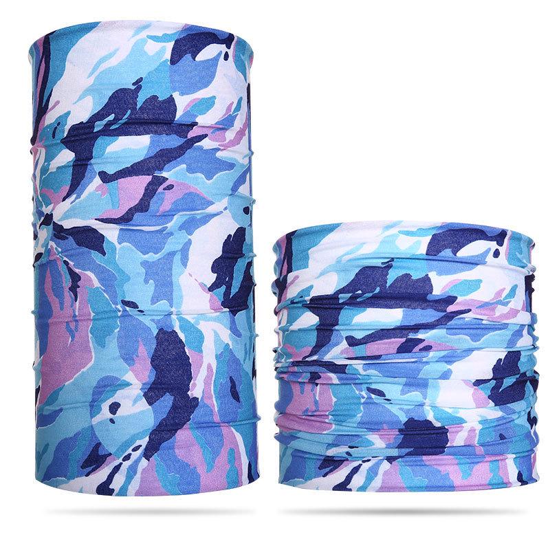 

Leqi Cooling Ice Silk Sun Protection Cycling Mask Headscarf – Anti-UV, Quick-Drying Triangle Headband One Size