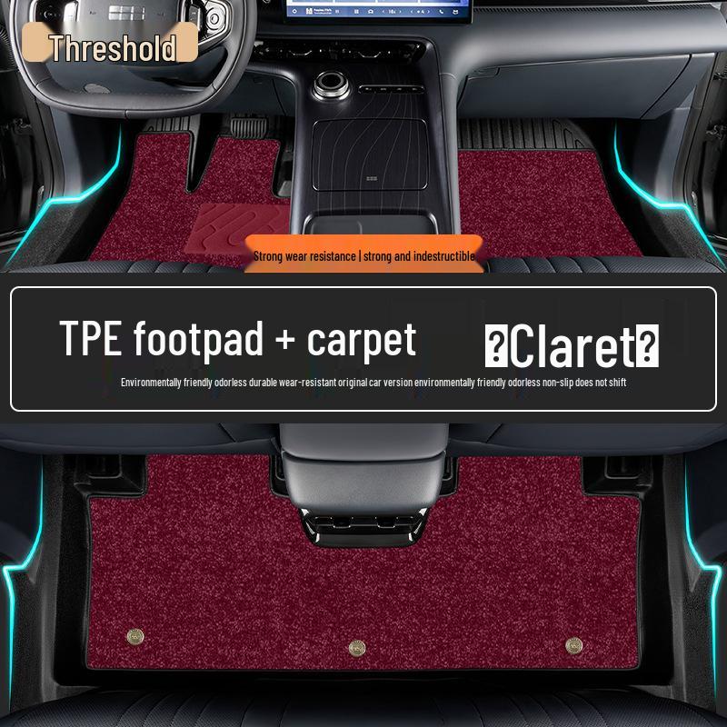 Custom TPE Floor Mats for 2026 Geely Galaxy E5 - Full Coverage and Original Fit Accessories