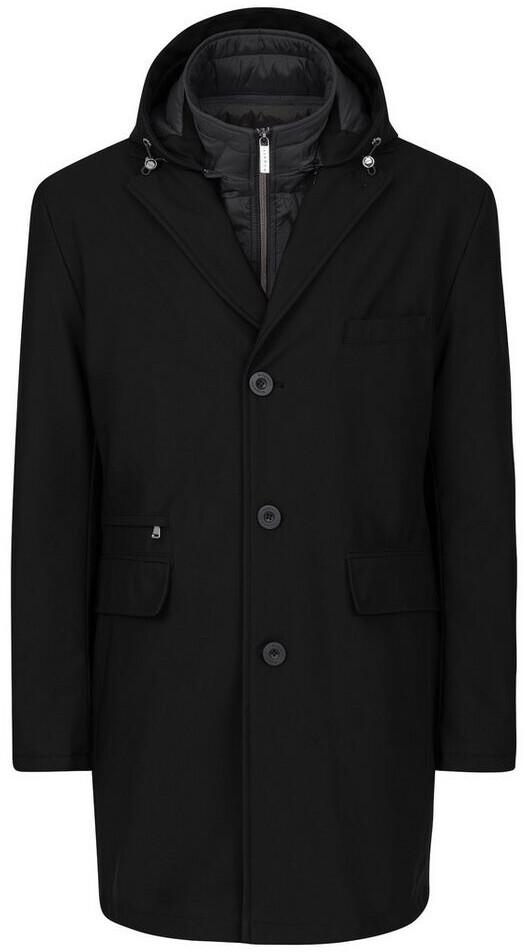 Пальто Bugatti короткое с отстегивающимся капюшоном черное