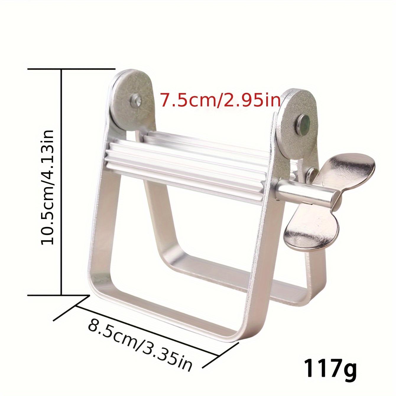 

1 шт. Ручной ручной выдавливатель для зубной пасты, крема, краски и геля для волос Эргономичный дизайн Прочный и легко моющийся Инструмент для ванной комнаты, Выдавливатель для зубной пасты