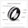WUUISDNX Durable Ceramic Ring For Fashionable Women Versatile And Stylish Fashion Rings Ceramics Rings For Wedding Women Rings, white, Size 9