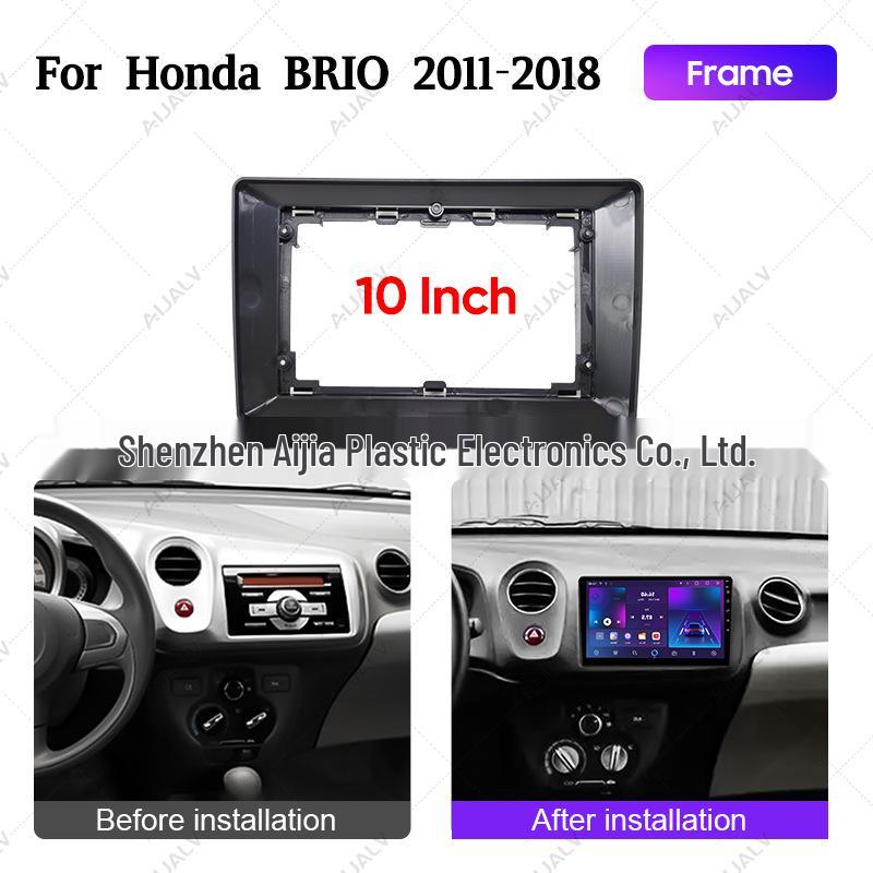 Horizontal Screen Frame for 2011-2018 Honda BRIO Center Console Navigation
