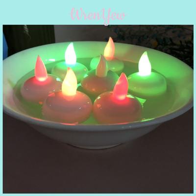 Waterproof Led Candle Light For Romantic Decor With Floating Water Effect For Home Use