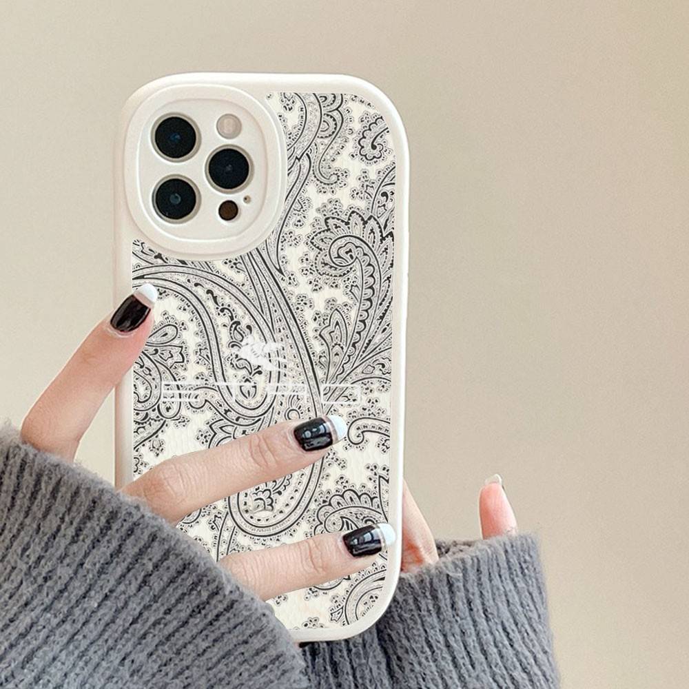 Classic Design E-Etro Leather Phone Case For IPhone 15 14 13 Pro Max 12 11 16 Plus Phone Cover