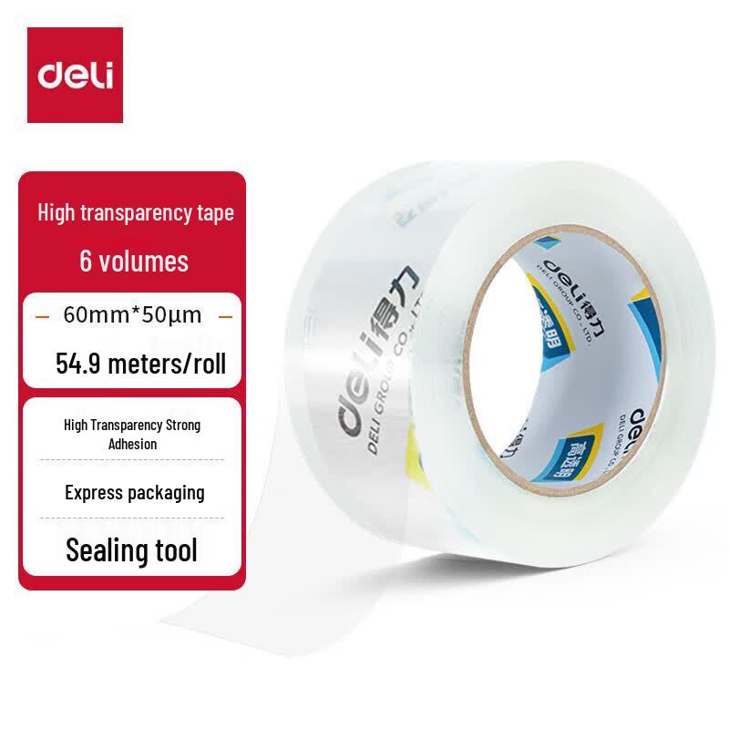 Deli High Transparency Packing Tape