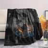 Movie spaceship diagram Print Flannel Blanket,High quality Comfortable for All Seasons,Home Decor,Warmth and Comfort,Perfect for Christmas Gifts